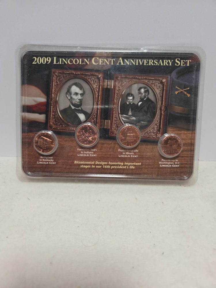2009 Lincoln Cent Anniversary Set New Unopened
