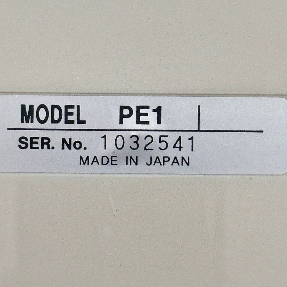 Silver Reed Knitting Machine Pattern Processor Controller PE1 w/Cord