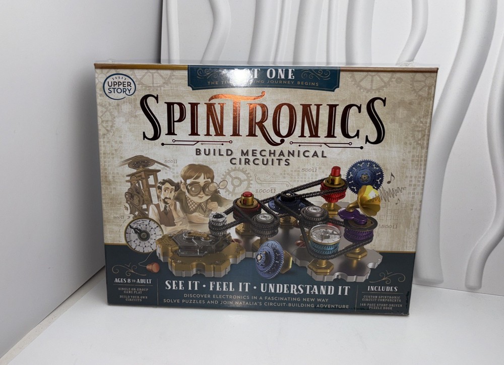 SPINTRONICS Act One Build Mechanical Electrical Circuits Upper Story New