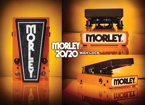 Morley 20/20 Wah Lock Switchless, Optical Wah Pedal with 3 Modes