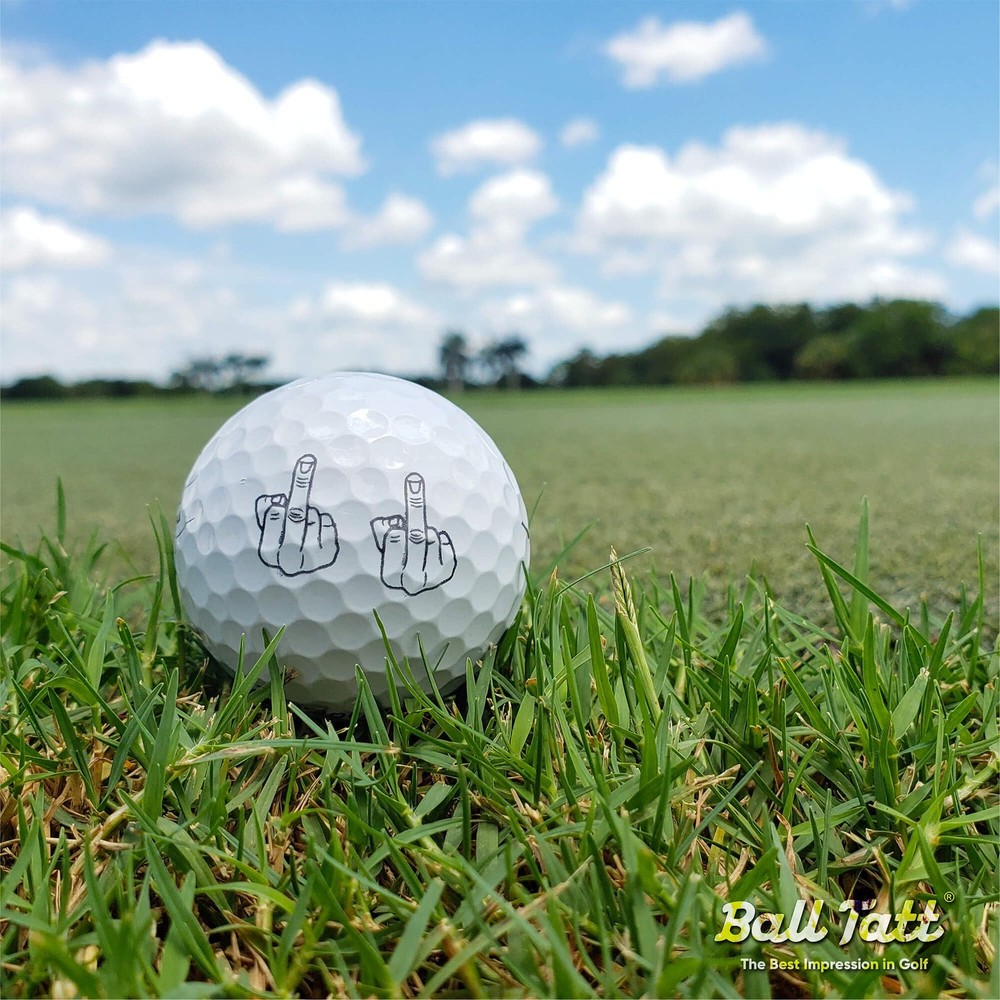 Ball Tatt - Finger Golf Stamp, Stamper, Self-Inking
