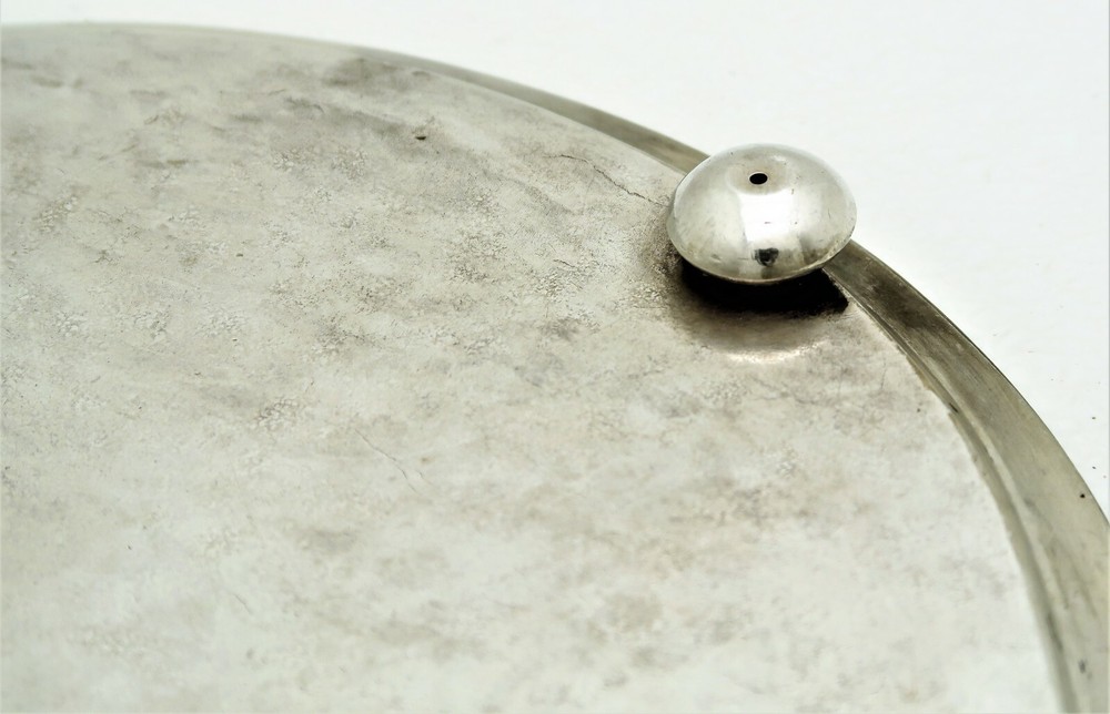 Slovakian Bratislava Solid Silver Raised Tray Hallmarked 1820