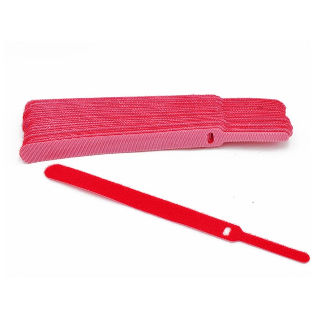 100 Pcs Nylon Cable Ties Sticker Type Power Cord Bundle Tool