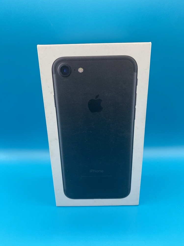 Apple iPhone 7 128GB Black Empty Box Only-Apple iPhone NOT Included