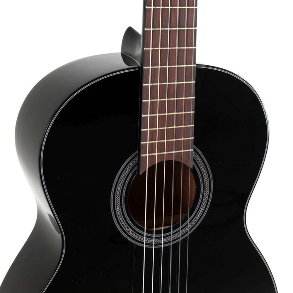 GEWA Student Classical Guitar 4/4 Black Spruce Top