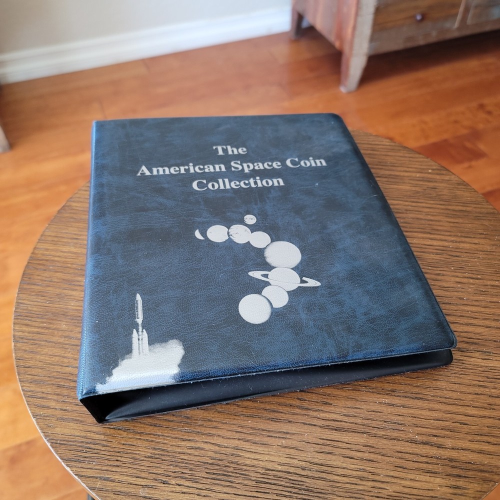 Colorized Kennedy Half Dollar - Space Program Binder Only NO COINS, NEW