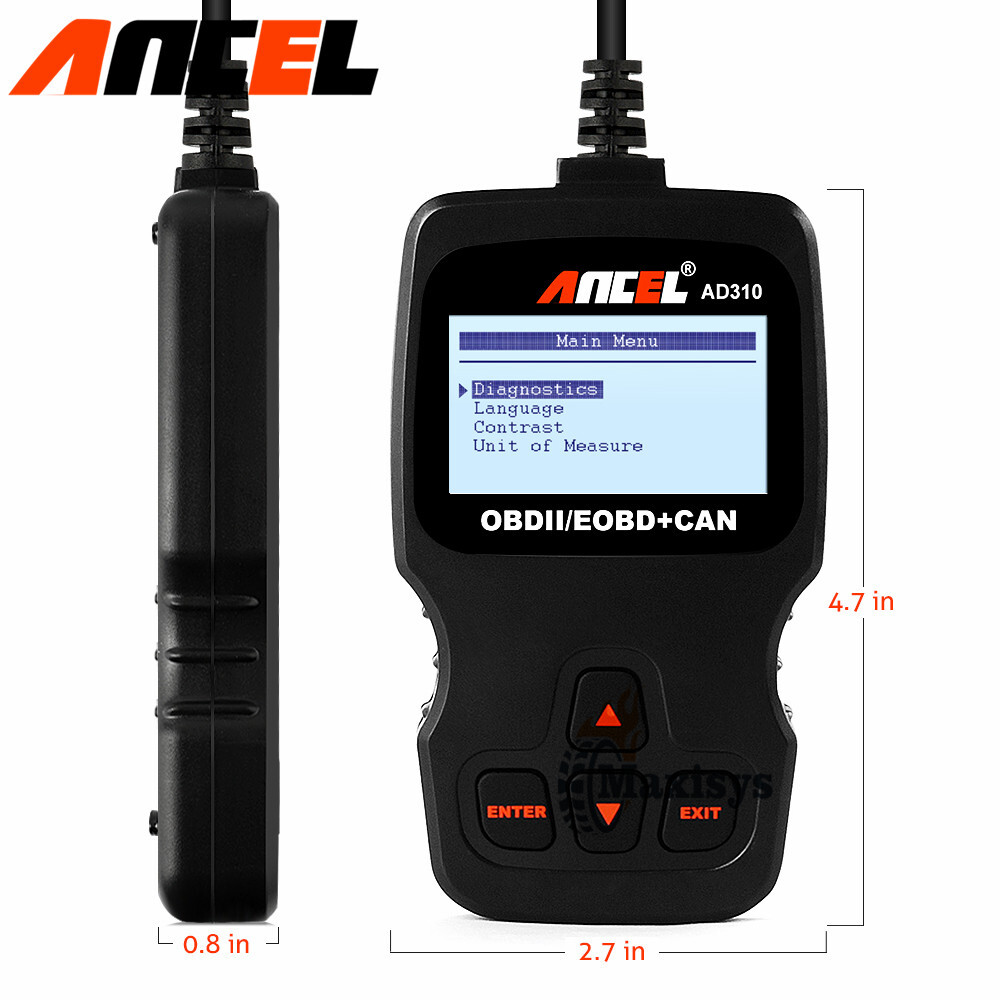Ancel AD310 Car OBD2 Scanner Code Reader Auto Diagnostic Scan Tool Check Engine