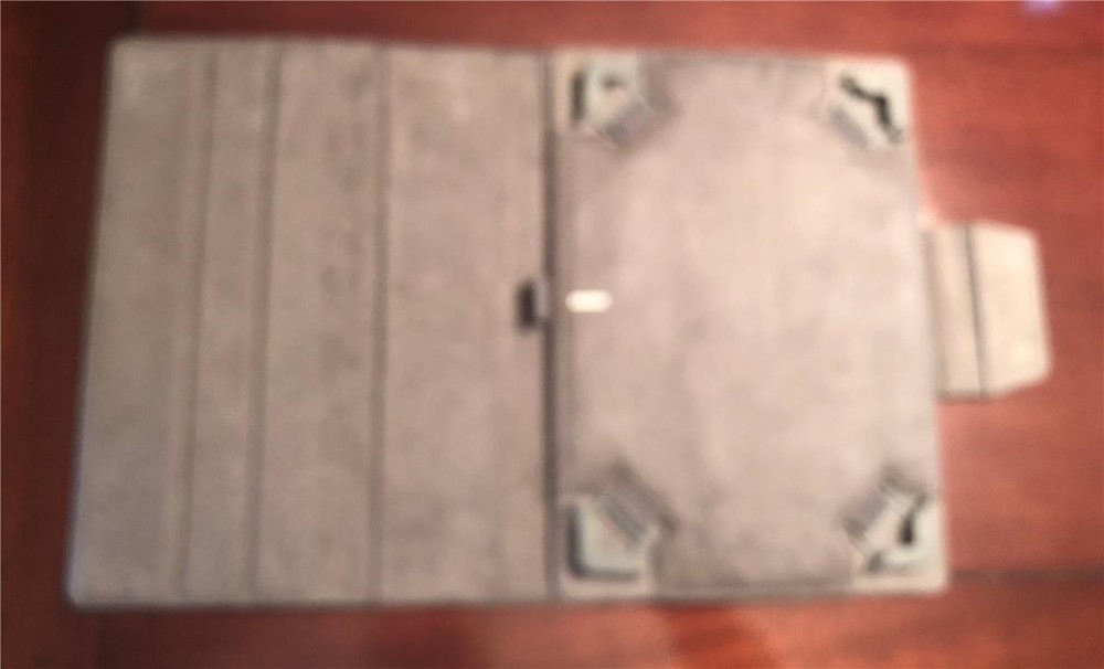 NEW NSIGNIA BLACK 12" Folding Tablet Case Adjustble 360 deg. secure protection