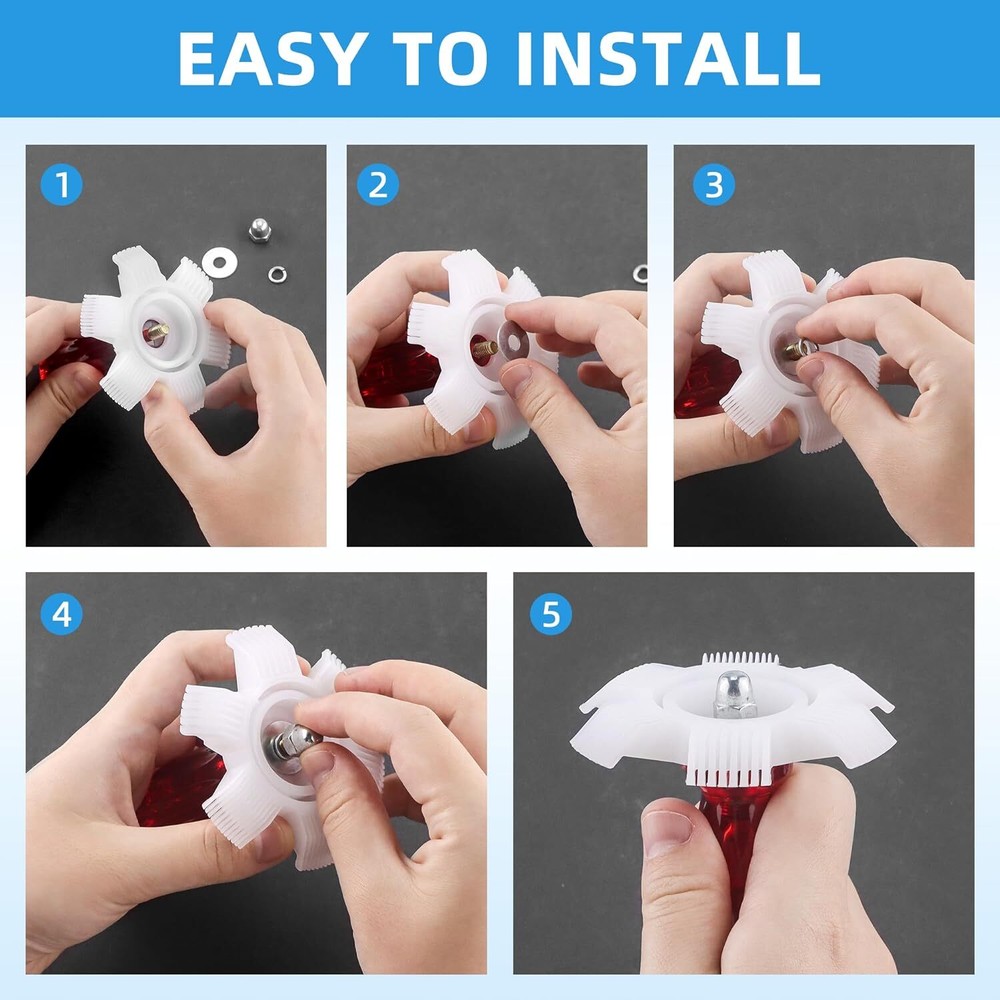 2Pcs Cleaning Tool Air Conditioner Fin Repair Tool Coil Comb A/C Condenser Brush