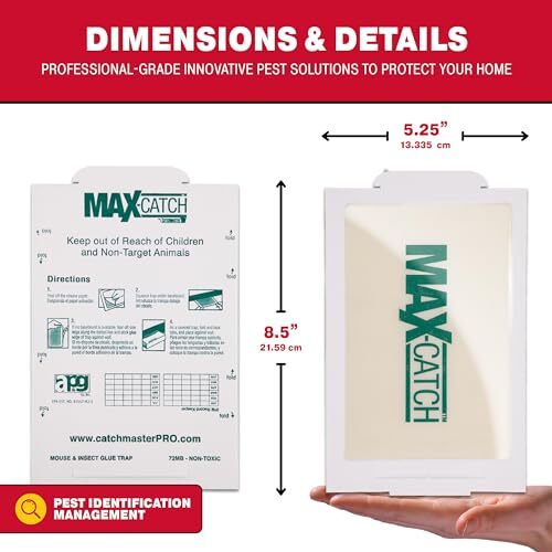 🇱🇷 Catchmaster 36-Count Pre-Baited Pest Glue Traps – Safe & Effective