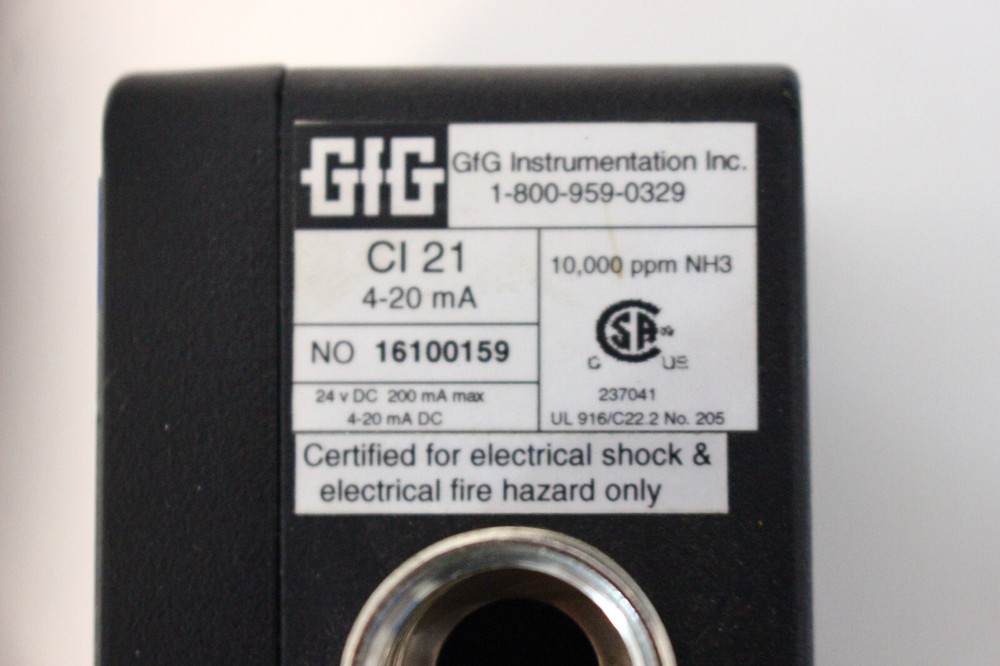 GfG CI 21 Fixed Ammonia Detector