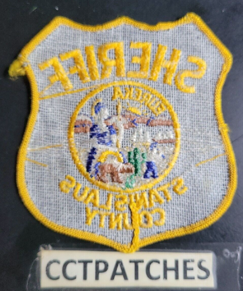 STANISLAUS COUNTY, CALIFORNIA SHERIFF SHOULDER PATCH CA