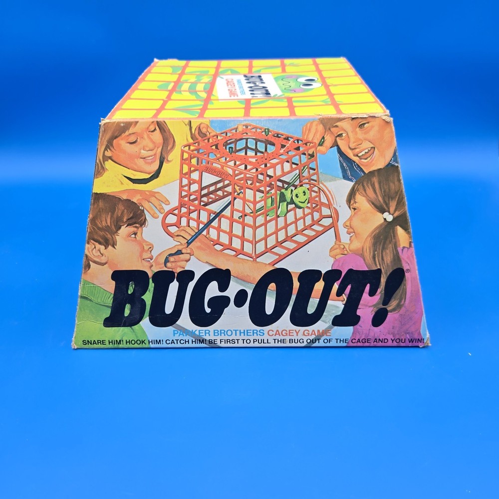 PARKER BROTHERS BUG OUT GAME.