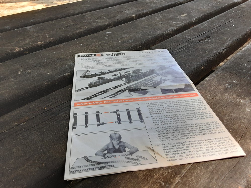 FALLER, CATALOGUE E TRAIN