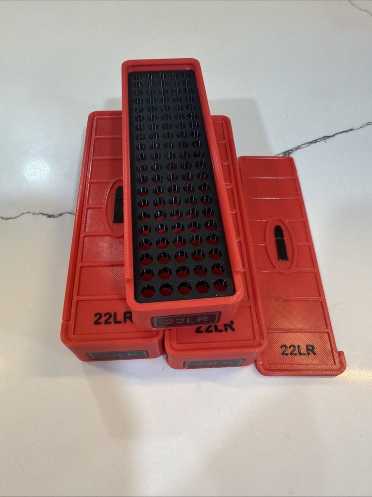 22LR Ammo Box 100rd Capacity (3 Pack)