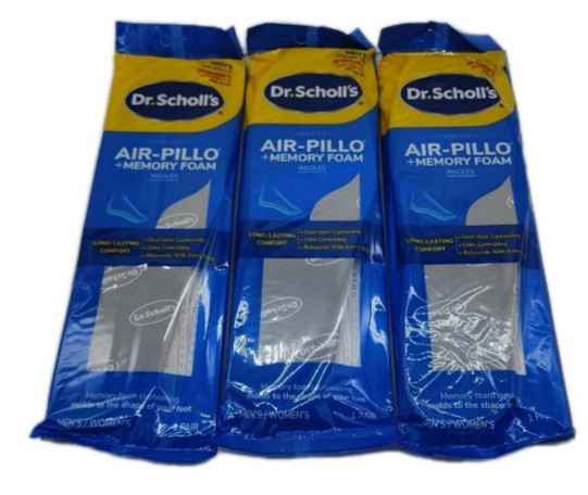Dr. Scholl's Air-Pillo + Memory Foam Insoles (6-Pack)