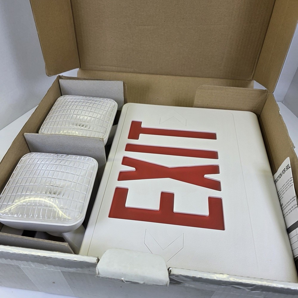 Crescent Lighting model CPRW32EN LED exit sign with emergency lighting