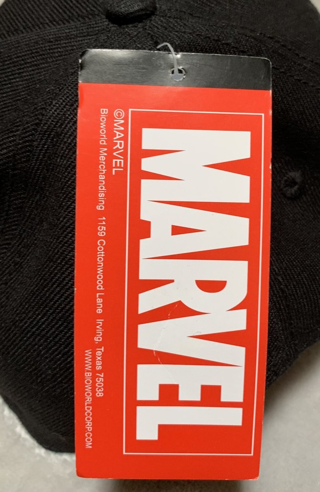 NEW Marvel WAKANDA FOREVER Black Panther Structured 6-Panel Snapback Cap Hat