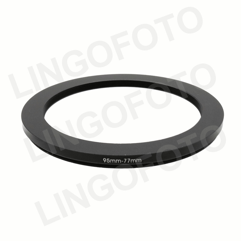 95-77mm StepDown Metal Lens Adapter Filter Ring