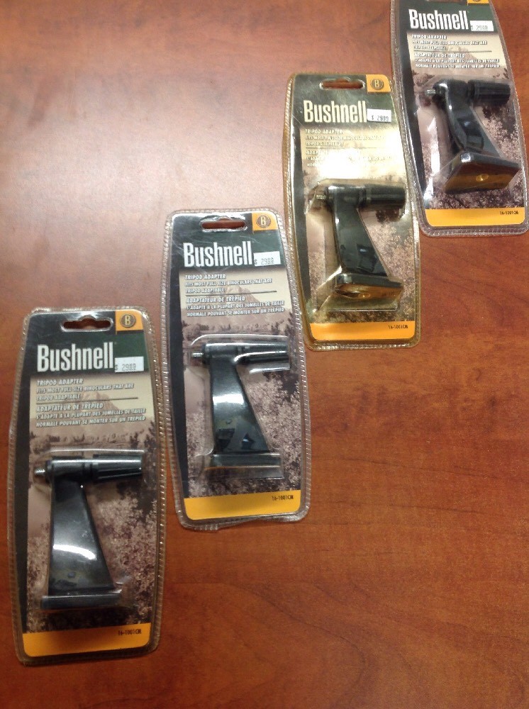 MEW BUSHNELL TRIPOD ADAPTER BLACK SEALED IN PACKAGE