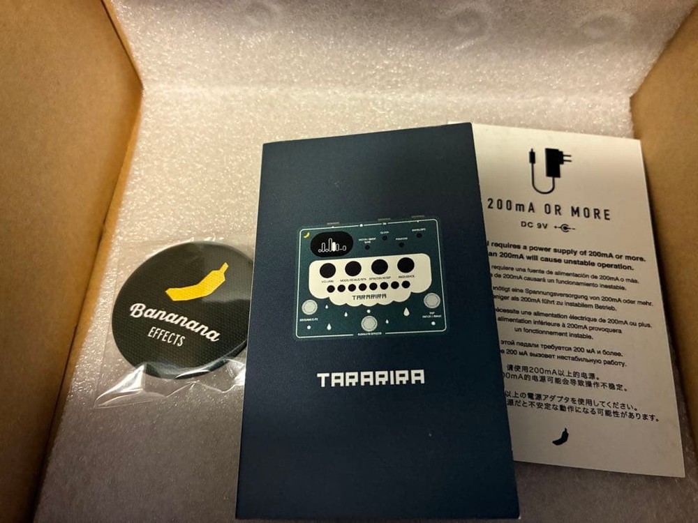 BANANANA EFFECTS TARARIRA Sequencer Effect Pedal
