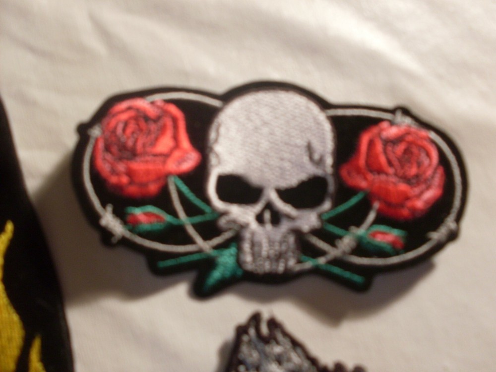 Motorcycle Biker Patch Collectors set 7 Patches embroidery