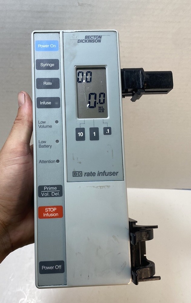 BECTON DICKINSON B-D RATE INFUSER AS IS UNTESTED (D29)