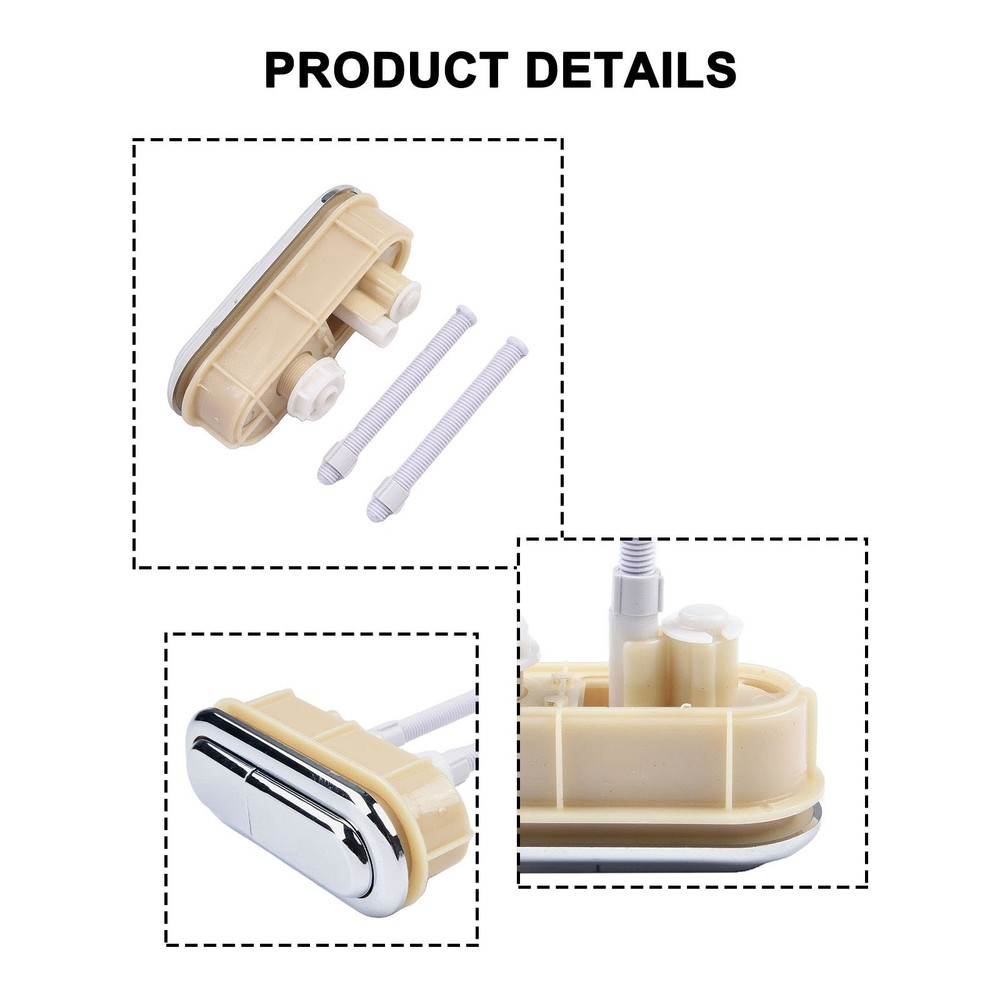 Oval Toilet Push Button for Efficient Waste Removal and Water Conservation