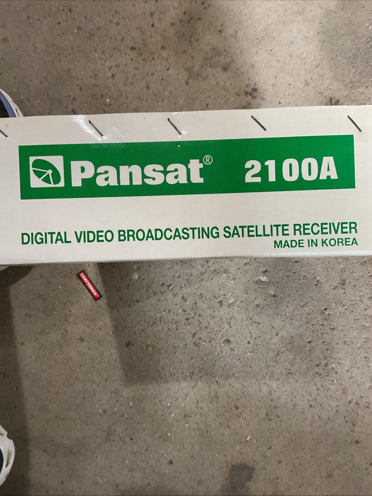 Pansat 2100A Digital Video Broadcasting Satellite Receiver - New in Box