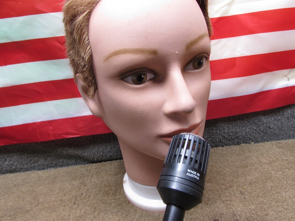 ESTATE* PRO AKG D541E MICROPHONE - TESTED & WORKING ~ SEE VIDEO