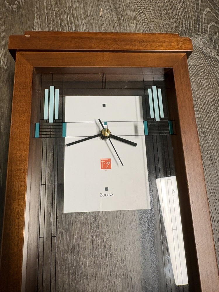 Bulova Frank Lloyd Wright Willits Mantel Clock