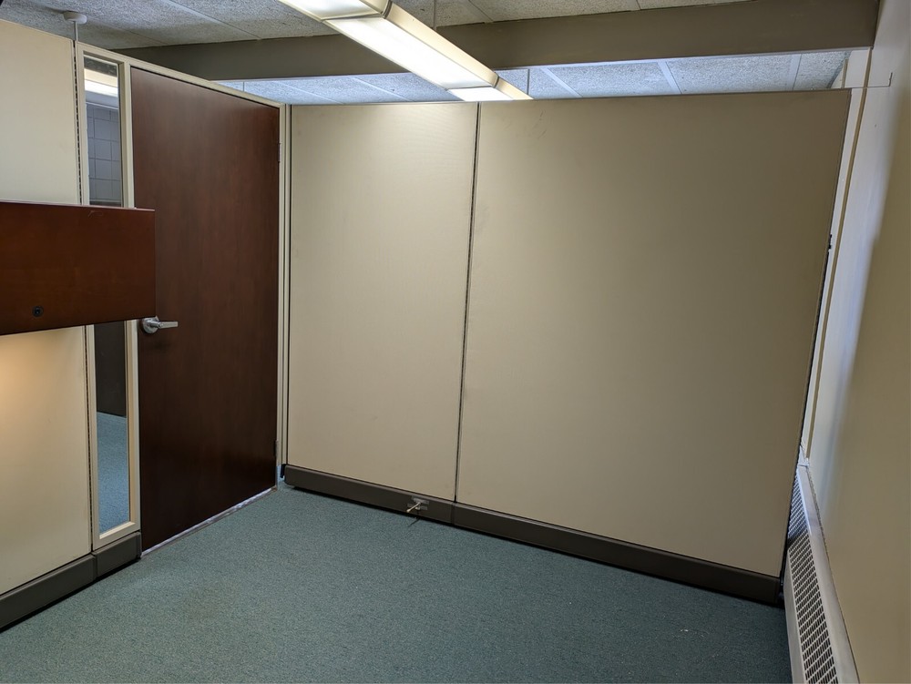 Herman Miller Ethospace office panels -- three cubicles