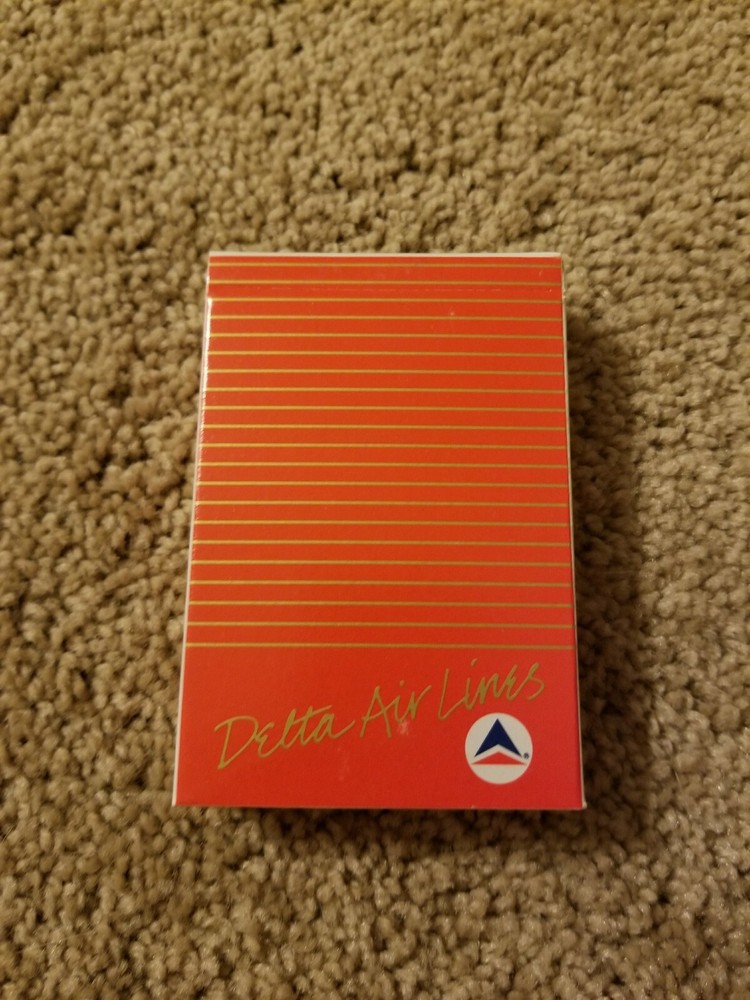 Delta Airlines Sealed Playing Cards