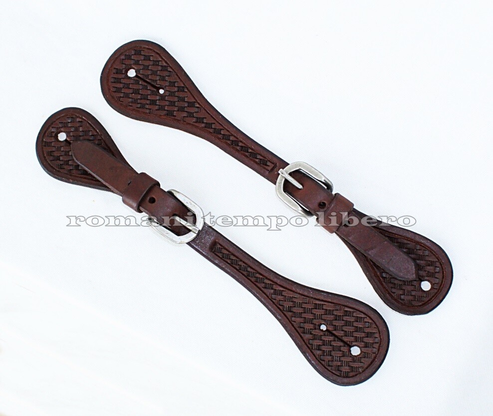 Leather Western Spur Straps