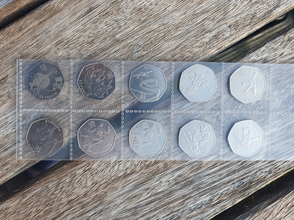 Various UK and Crown dependent coins