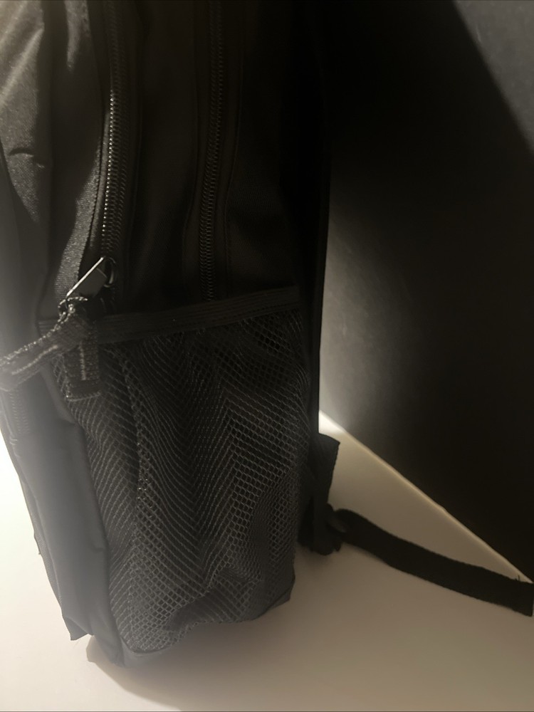 BN NT Solid Black Backpack 13.5" Length, 16" Height, 4.25" Depth