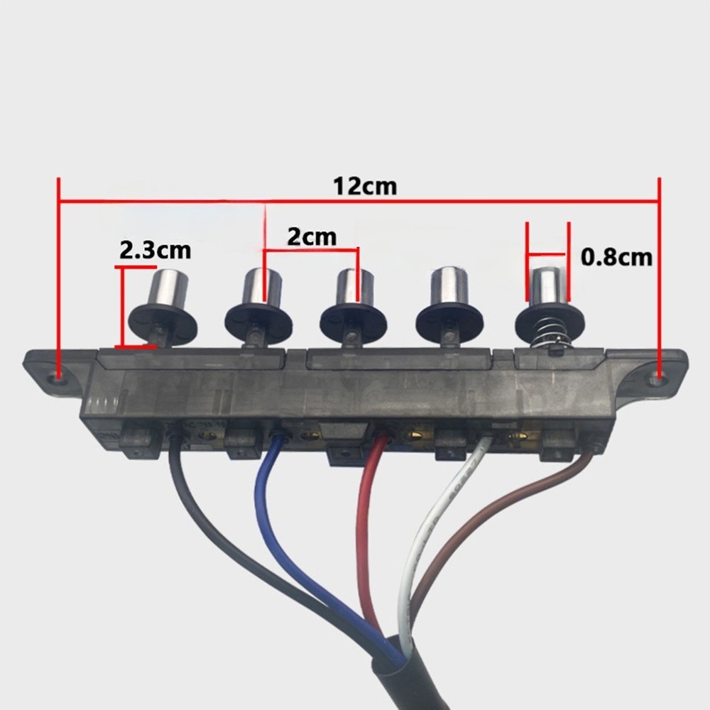 Kitchen Range Hood Switch Button with 5 Functions for Safety and Control