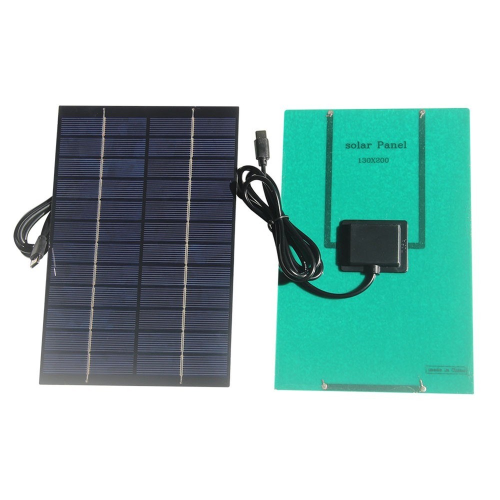 Compact 4 2W Solar Charging Panel 12 Volt for Outdoor Security Cameras