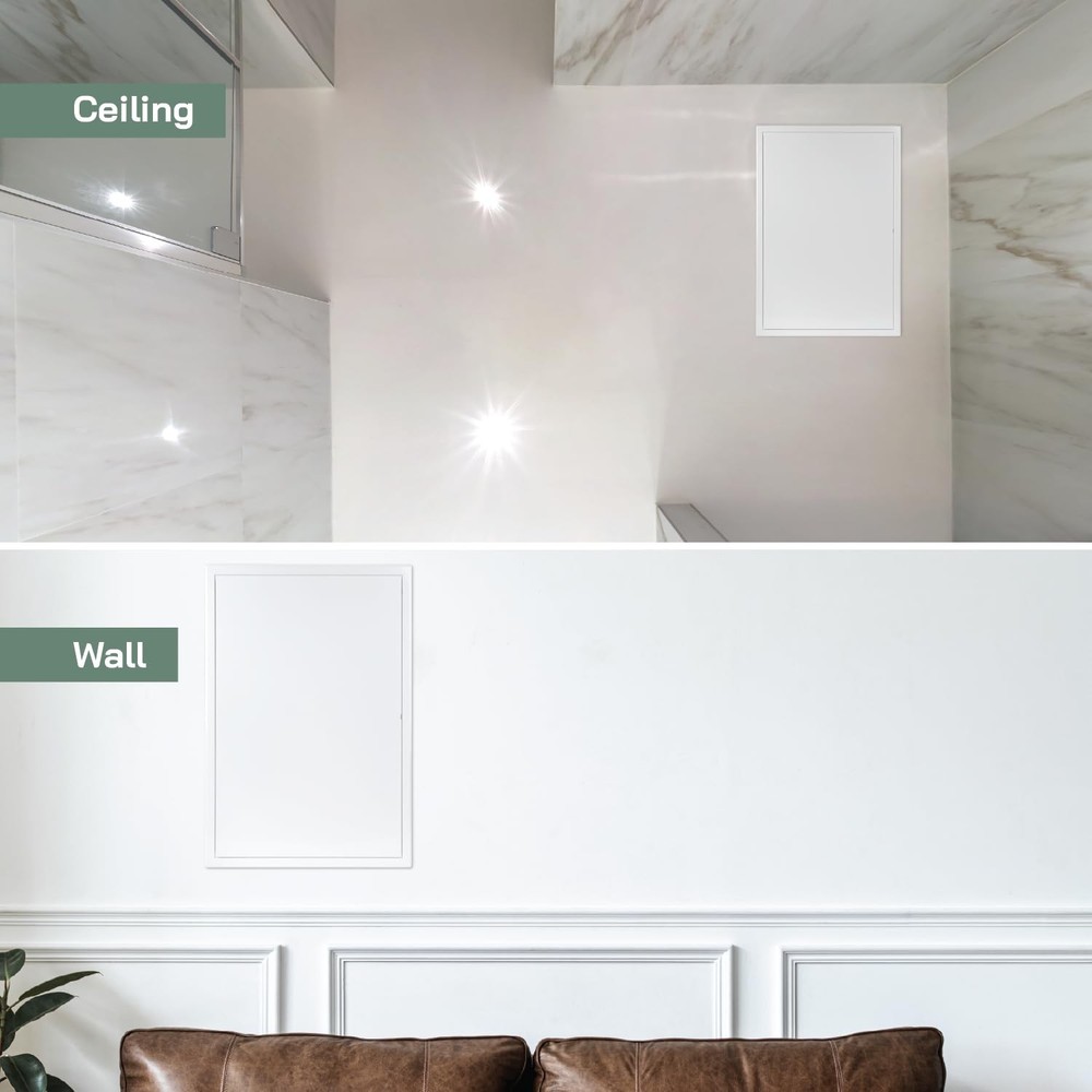 16 x 24 Inch White Metal Access Panel - Easy Access Doors - Access Panel for ...