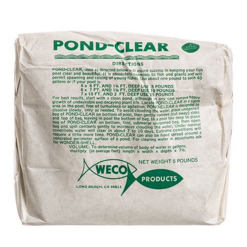 Pond-Clear 5 lbs By Weco