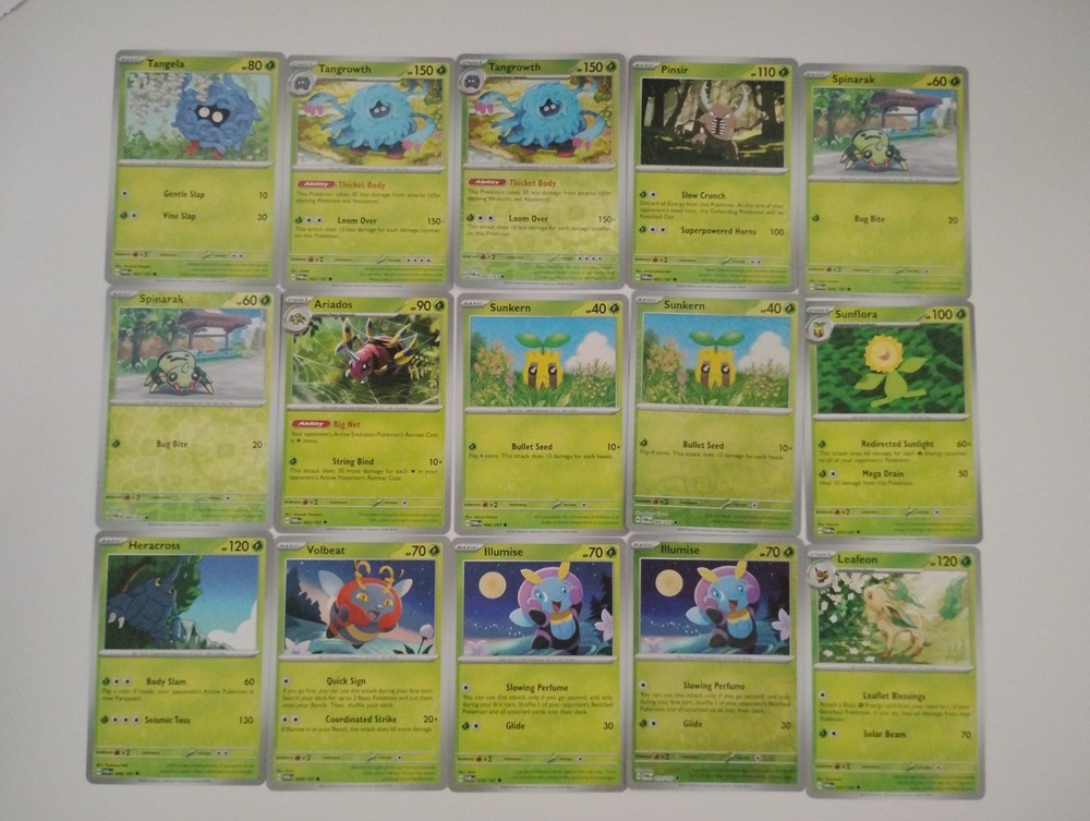 POKÉMON TCG Twilight Masquerade Partial Base Set + Reverse-holos + Ex + 4 FA