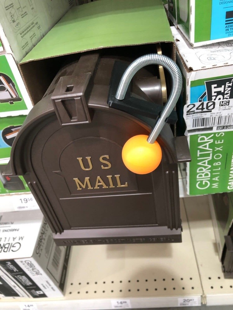 Mail Alert - Arrival Indicator Device - Mailbox Black