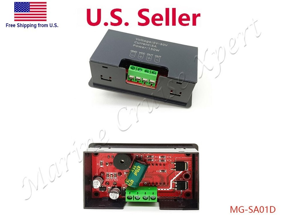 5V-30V Voltage Regulator DC Motor Speed Controller PWM Frequency Duty Cycle