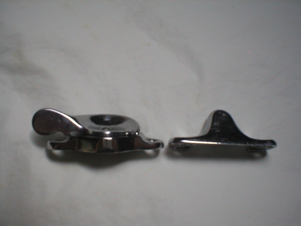 Antique Chrome Window Lock
