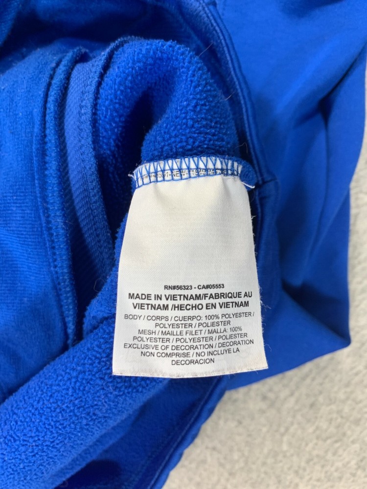 Nike Standard Fit 1/4 Zip Golf Pullover Jacket (Men's XL) Blue