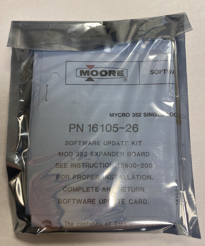 MOORE,16105-26,SOFTWARE UPDATE KIT MOD-352 New