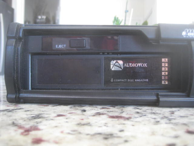 AUDIOVOX 6 DISC CD CHANGER AUDIO VOX SP-6CD OEM SP6CD CD PLAYER 6 DISC