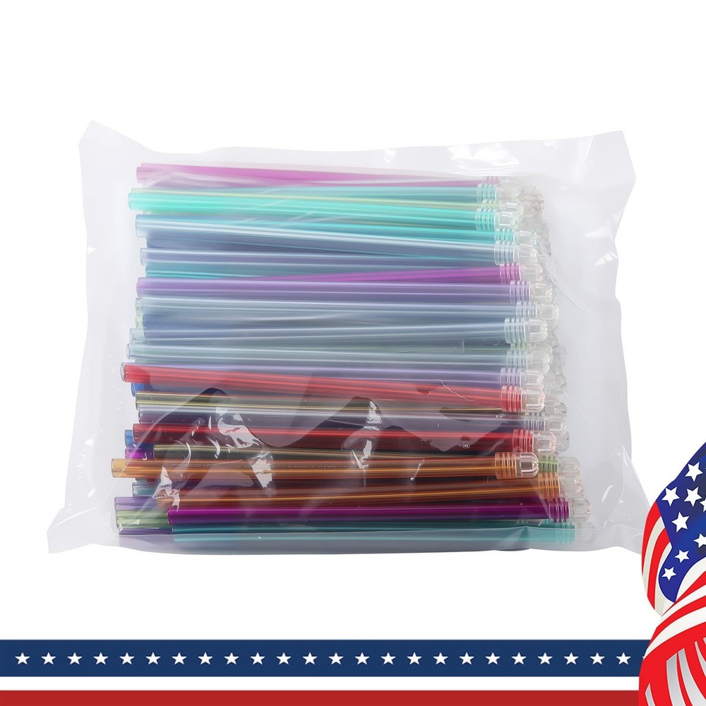 100PCS Disposable Dental Saliva Ejectors Ejector Disposable Suction Tips