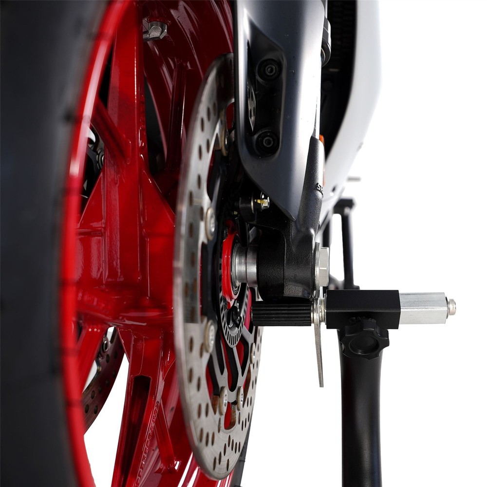 R&G Workshop Paddock Stand Black Front Kawasaki ZX9-R E2 2001