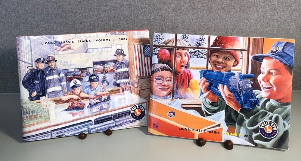 2001-2 Lionel Vol 1 & 2 catalogs (E634)